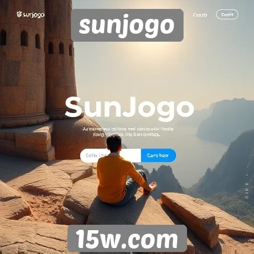 Tendências de design no site sunjogo