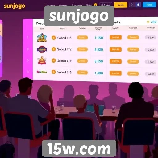 Impacto das escolhas dos usuários no site sunjogo